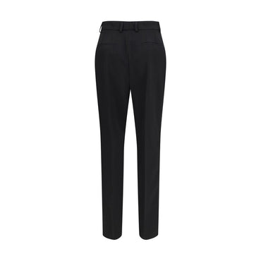 Dolce & Gabbana Black Wool Dress Pants