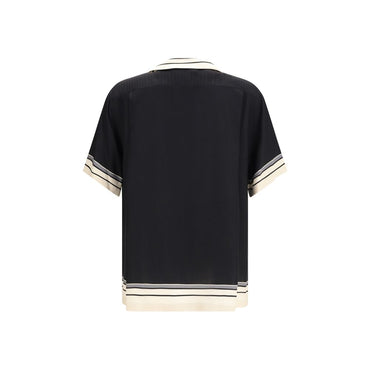Dolce & Gabbana Multicolor Silk Pattern Shirt