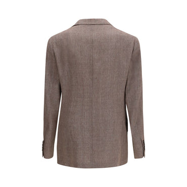 Brunello Cucinelli Brown Linen Blazer