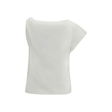PINKO White Cotton T-Shirt