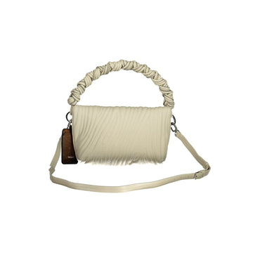 Desigual Ecru Polyurethane Women's Handbag