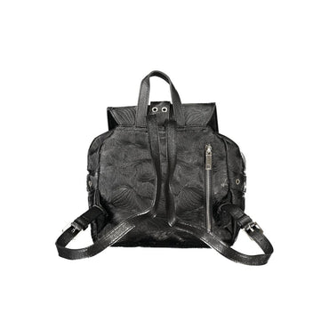 Desigual Black Polyurethane Women Backpack