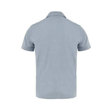 Tom Ford Blue Cotton Polo Shirt