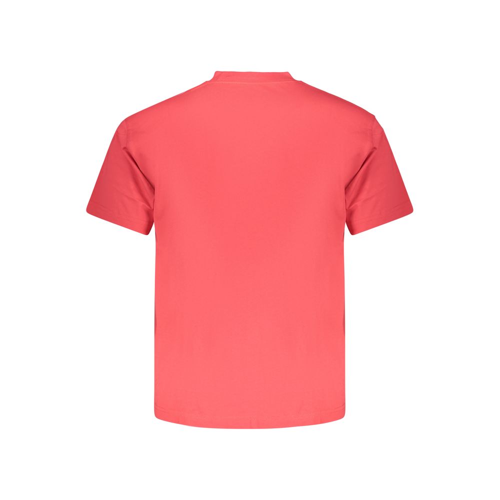Vans Red Cotton T-Shirt
