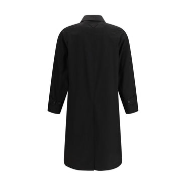 Prada Black Cotton Coat