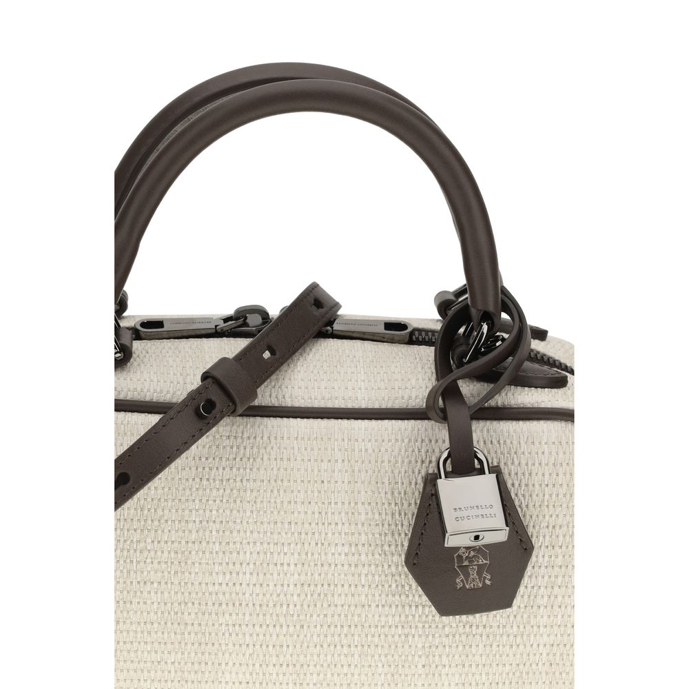 Brunello Cucinelli Gray Polyamide Handbag