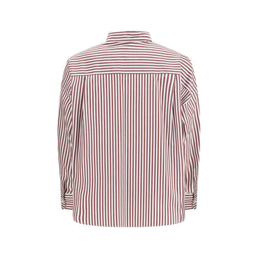Max Mara Multicolor Cotton Pattern Shirt