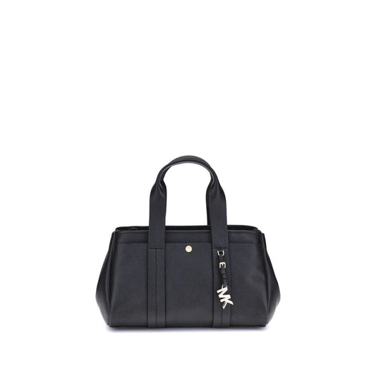 Michael Kors Black Calf Leather Bos Taurus Shoulder Bag