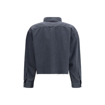 Miu Miu Gray Cotton Dress Shirt