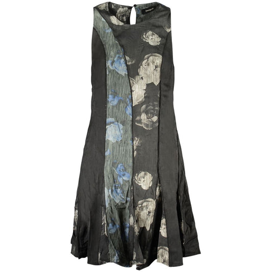 Desigual Nero Viscosa Women Dress