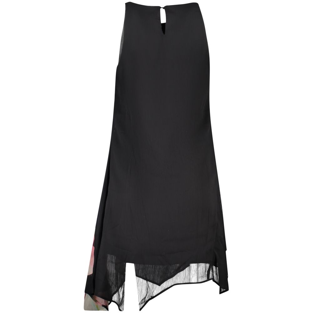 Desigual Black Polyester Women Dress