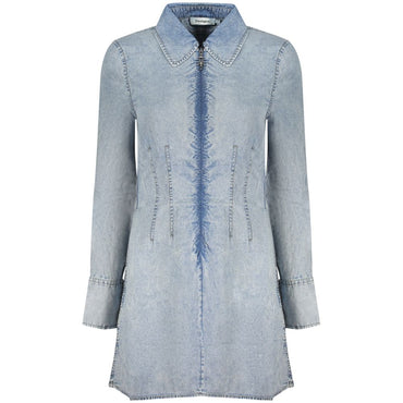 Desigual Azzurro Lyocell Women Dress