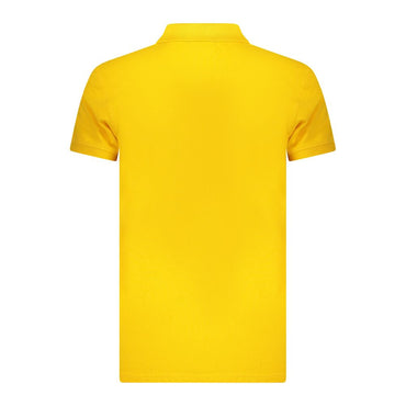 Iceberg Yellow Cotton Mens Polo Shirt