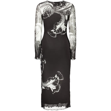 Desigual Black Polyester Women Dress