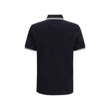 Fred Perry Black Cotton Polo Shirt