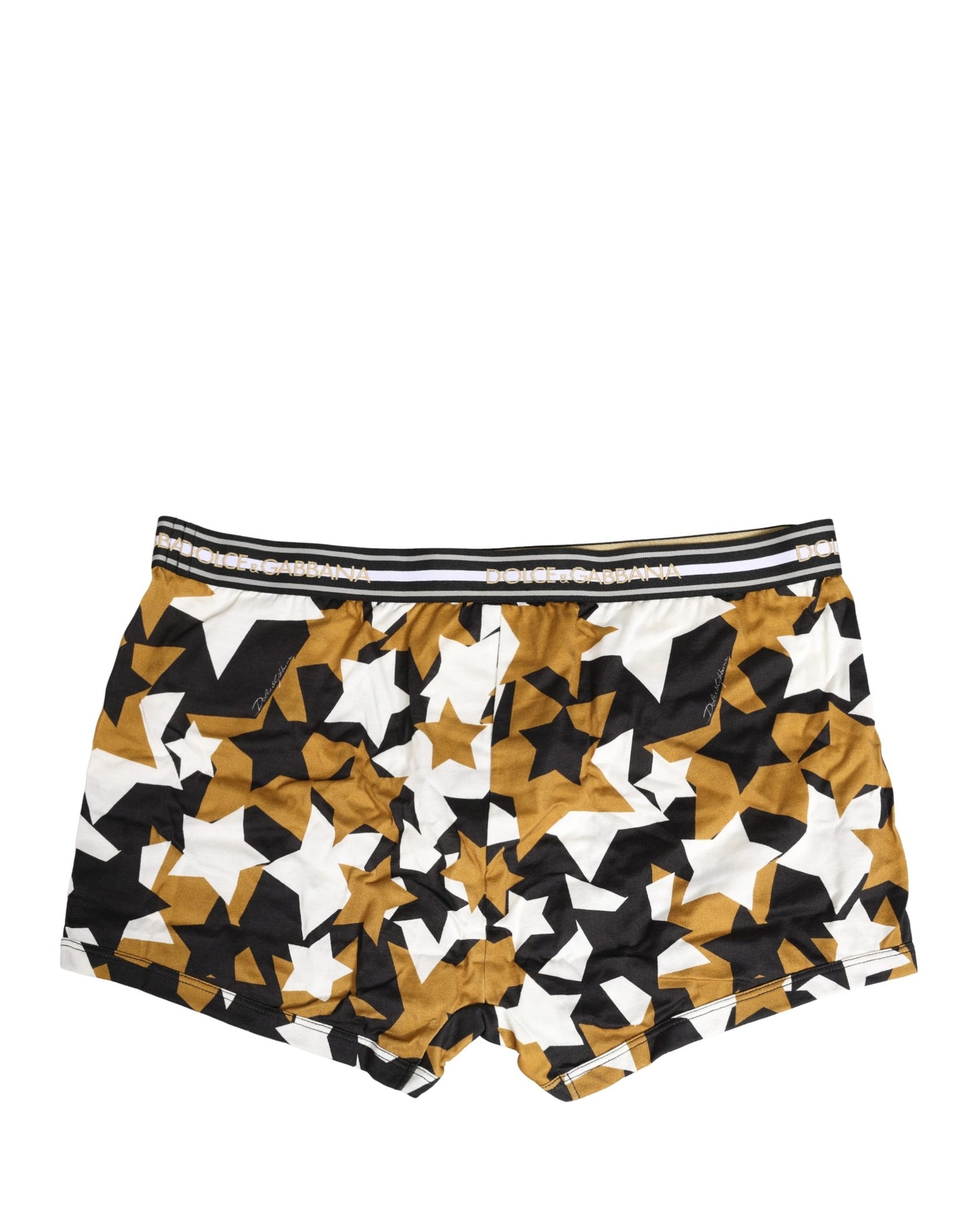 Dolce & Gabbana Multicolor Stars Print Regular Boxer Underwear