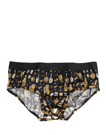 Dolce & Gabbana Black Jazz Cocktail Men Brando Brief Underwear