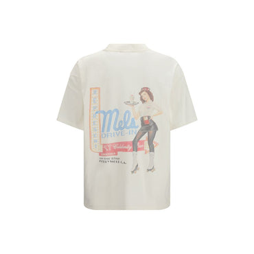 Represent White Cotton T-Shirt
