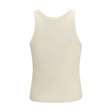 Maison Kitsuné Beige Cotton T-Shirt