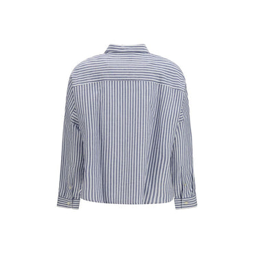 Deperlu Multicolor Linen Pattern Shirt