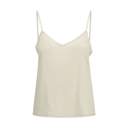 Fabiana Filippi Beige Acetate Blouse