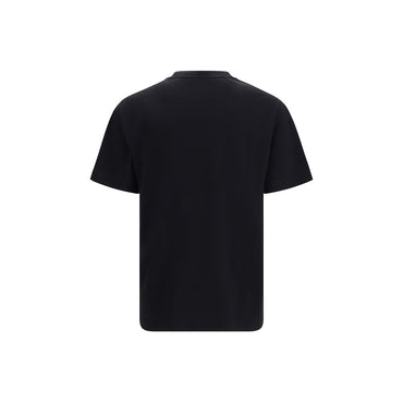 Palm Angels Black Cotton T-Shirt