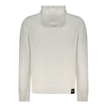 Accademia Militare White Cotton Men's Hoodie