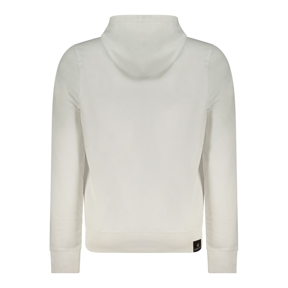 Accademia Militare White Cotton Sweatshirt