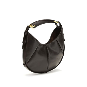 Saint Laurent Brown Calf Leather Bos Taurus Shoulder Bag