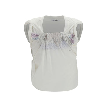 Our Legacy White Cotton T-Shirt