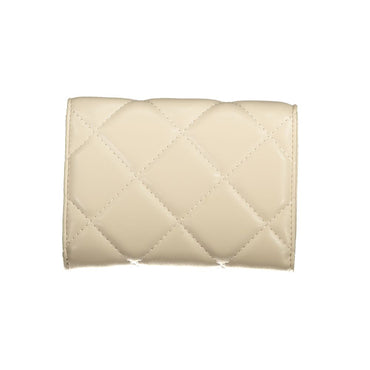 Mario Valentino Beige Polyurethane Women Wallet