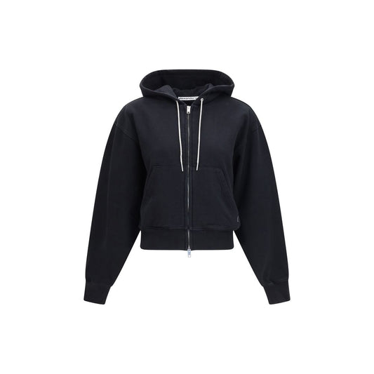 Alexander Wang Black Cotton Sweatshirt