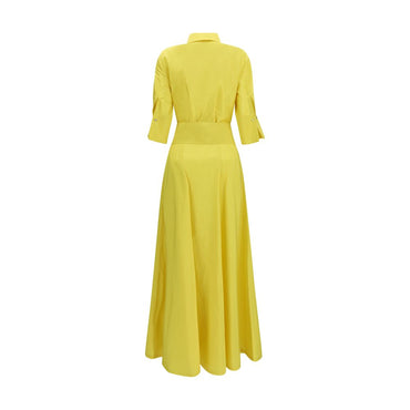 Sara Roka Bicolor Polyester Casual Dress
