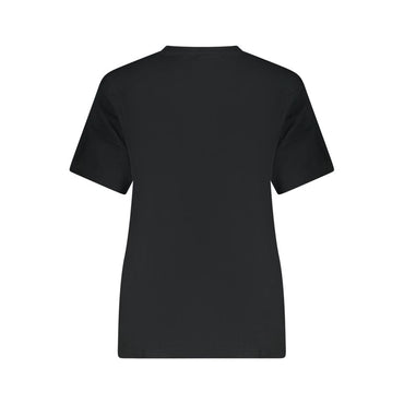 Converse Black Cotton Women's T-Shirt