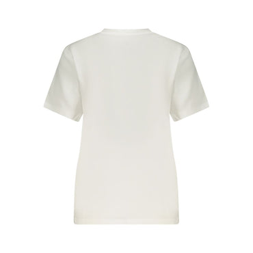 Converse White Cotton Womens T-Shirt