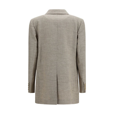 Blazé Milano Beige Cotton Blazer
