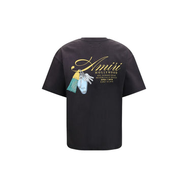 Amiri Black Cotton T-Shirt