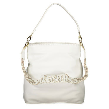 Mario Valentino White Polyethylene Handbag