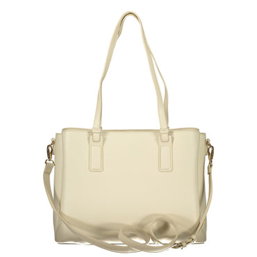 Mario Valentino Beige Polyethylene Handbag
