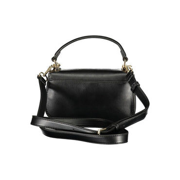 Mario Valentino Black Polyurethane Women's Bag