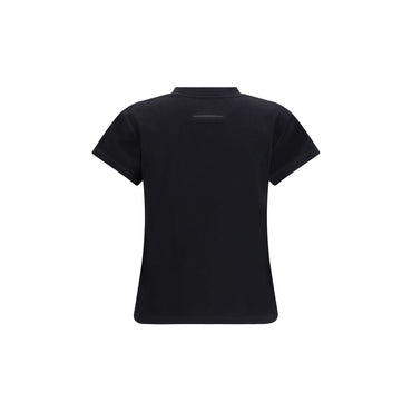 MM6 Black Cotton T-Shirt