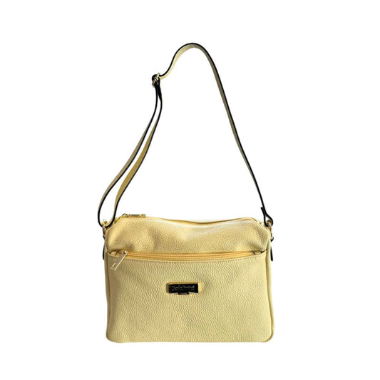 Baldinini Trend Bicolor Cowhide Crossbody Bag