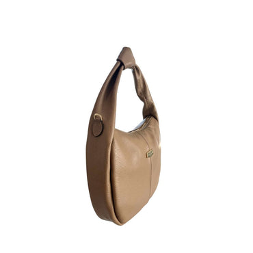 Baldinini Trend Brown Cowhide Clutch Bag