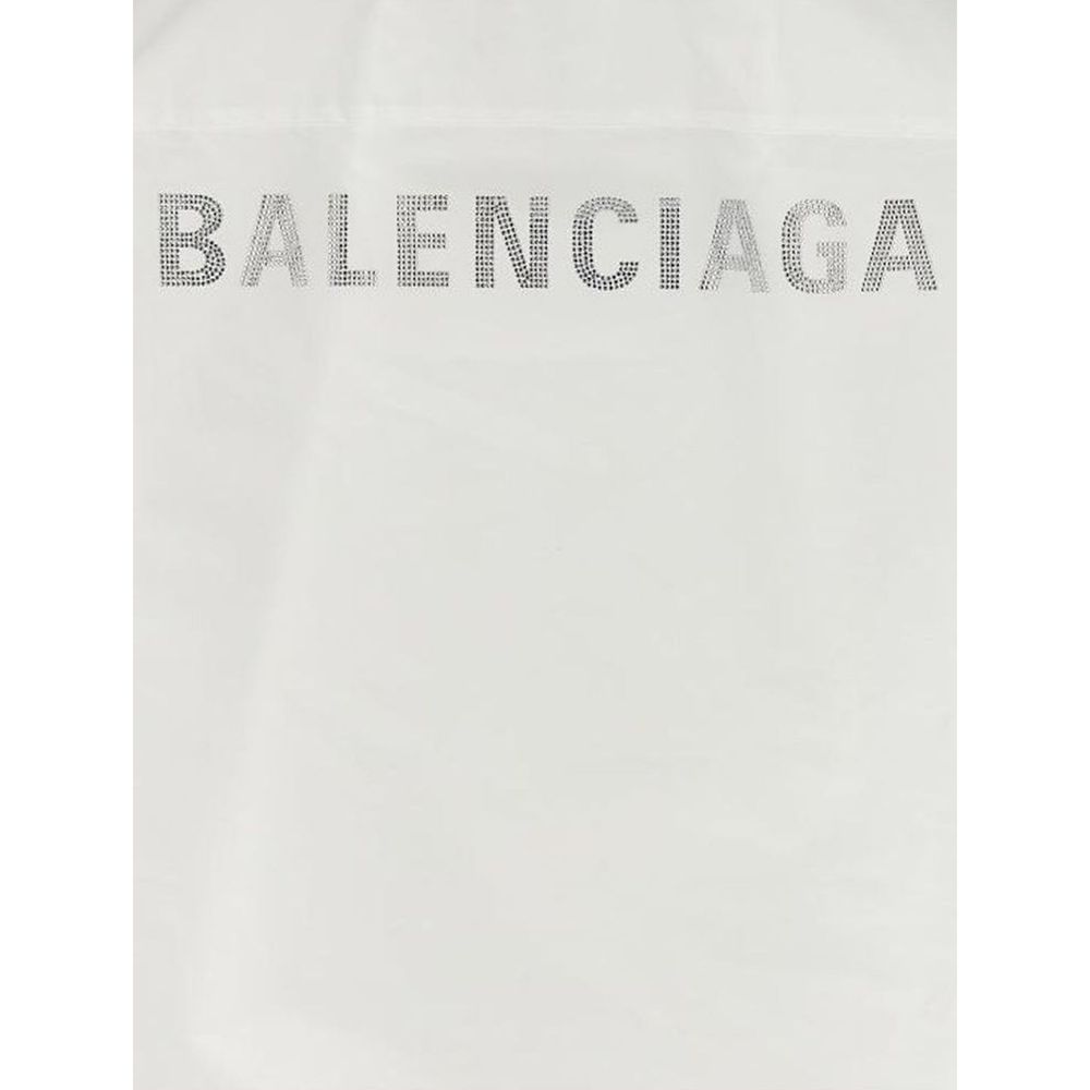 Balenciaga White Cotton Dress Shirt