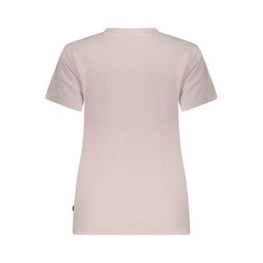 Guess Jeans Pink Cotton T-Shirt