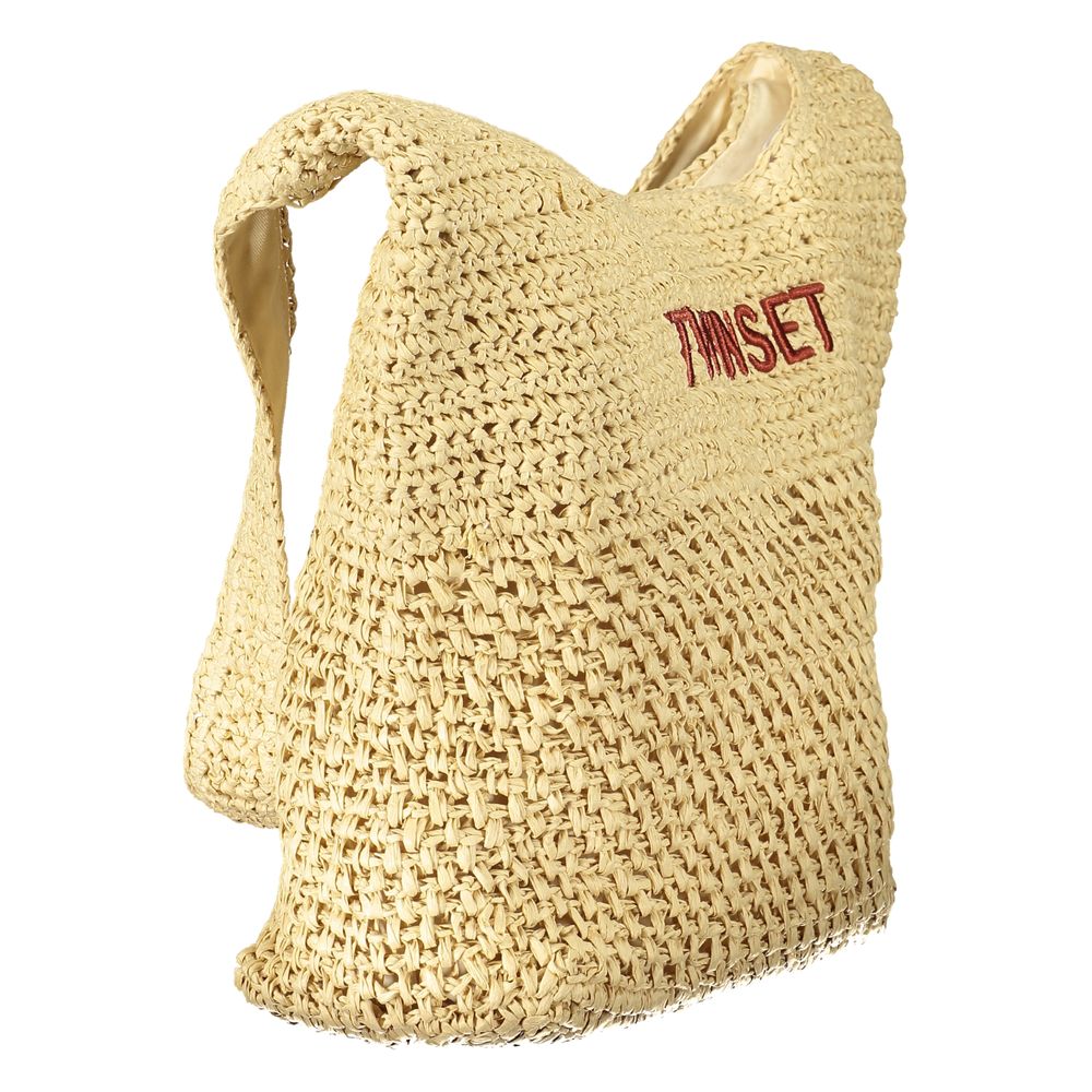 Twinset Beige Polyester Handbag