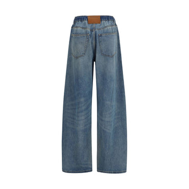 Alexander Wang Blue Cotton Jeans Denim