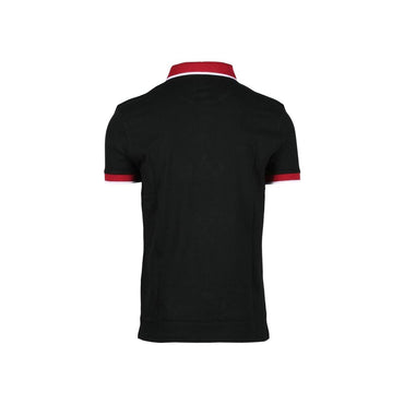 North Sails Black Cotton Polo Shirt