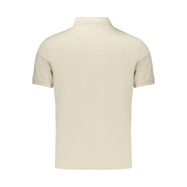 Calvin Klein Beige Cotton Mens Polo Shirt