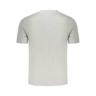 Napapijri Gray Cotton Men's T-Shirt